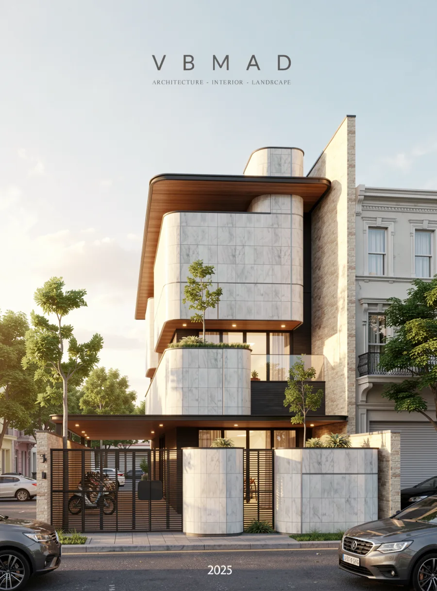 Ngoại thất sau khi render bằng Hexagon AI